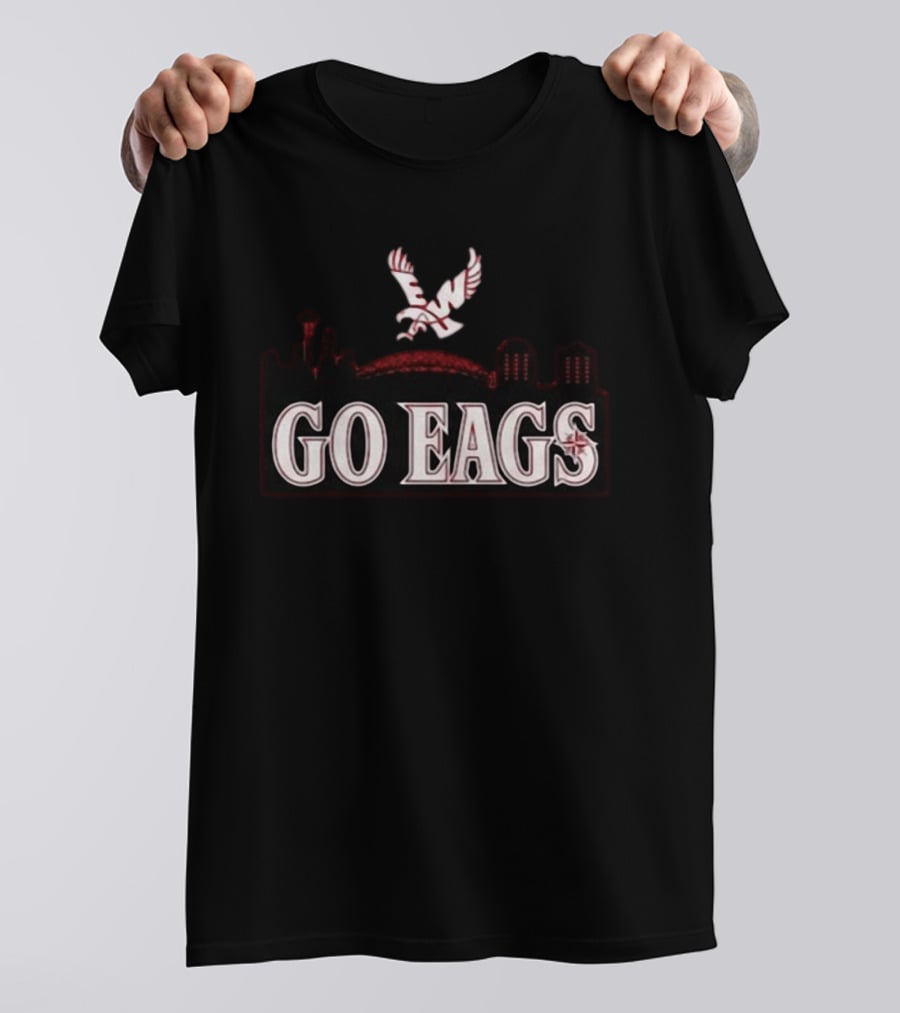Go Eags EWU Mariners Skyline 2026 T-Shirt