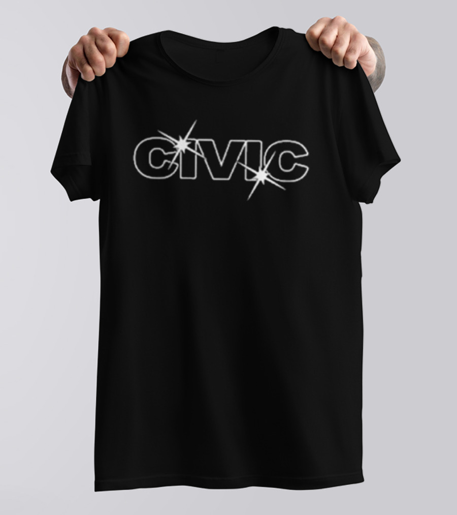Civic Chrome Dipped Tour 2026 Sparkle T-Shirt
