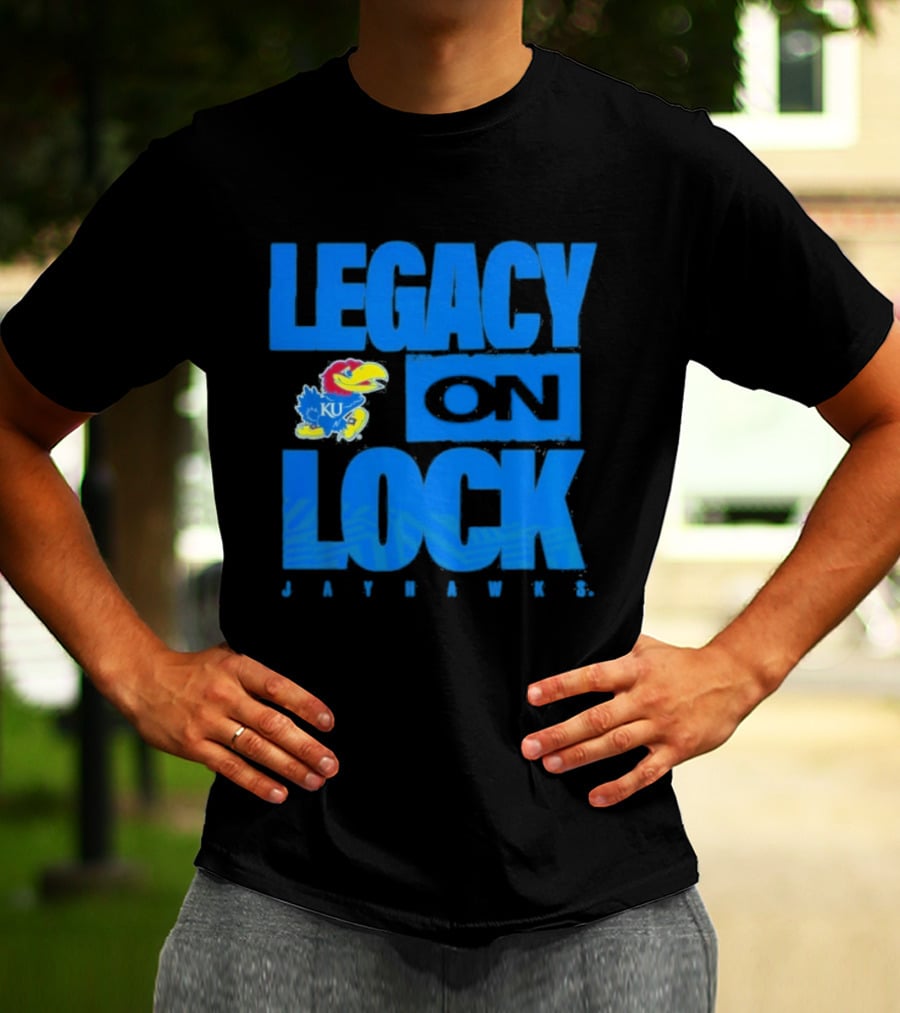 Legacy On Lock Kansas Jayhawks 2026 March Madness T-Shirt