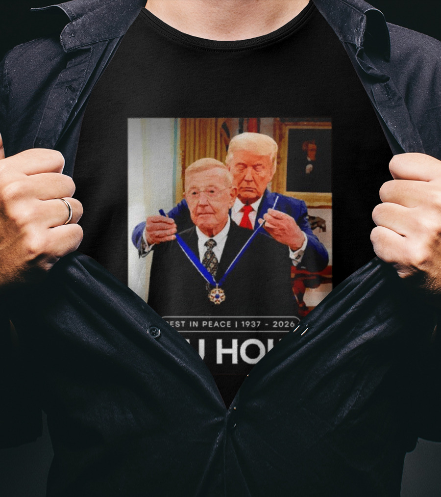 Rest In Peace Lou Holtz 1937 2026 Presidential Medal Award T-Shirt
