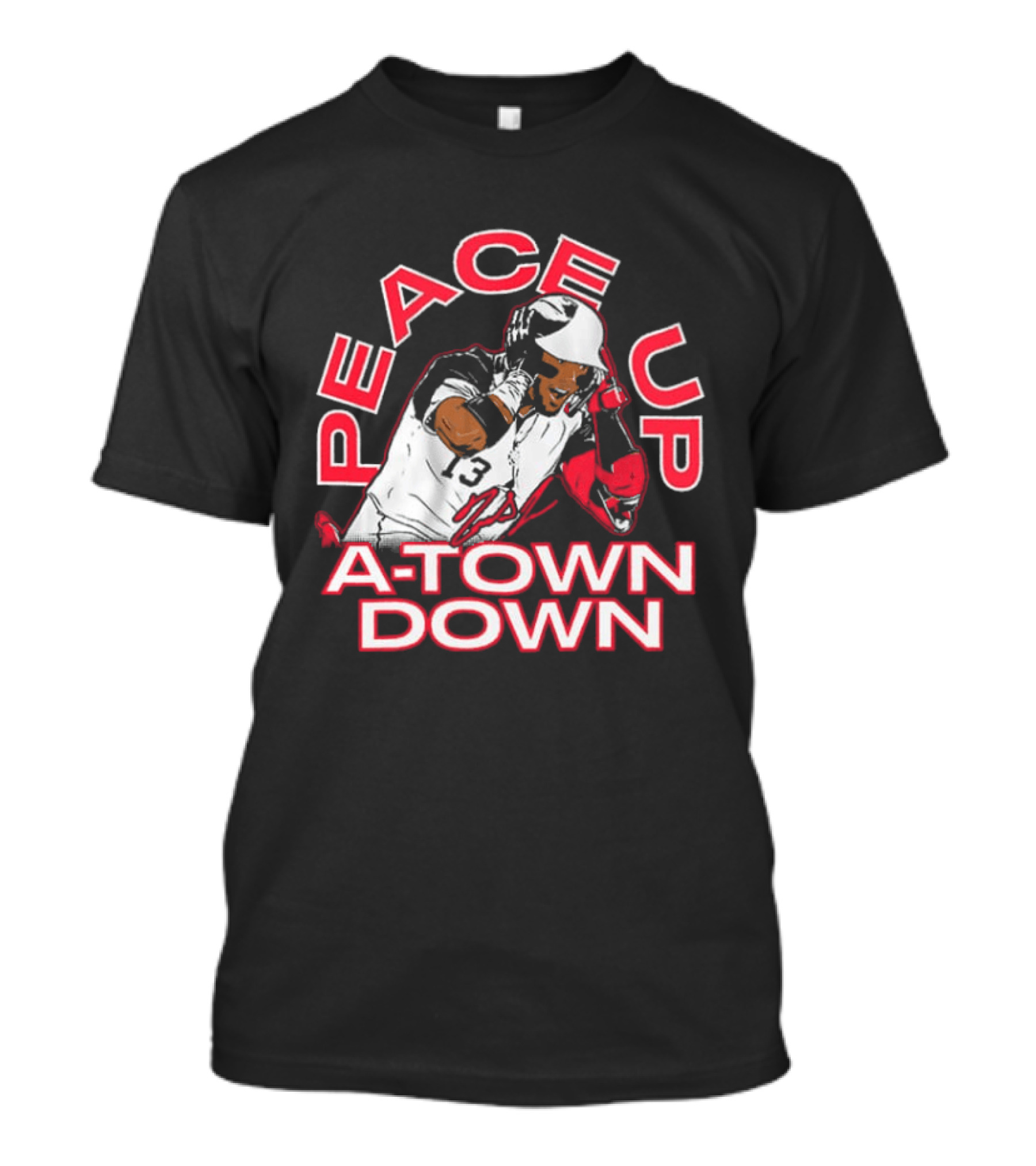 Ronald Acuna Jr Peace Up A Town Down T-Shirt