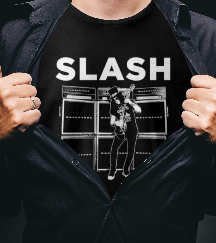 Slash Magnatone SL 100 Amplifiers Photographed T-Shirt