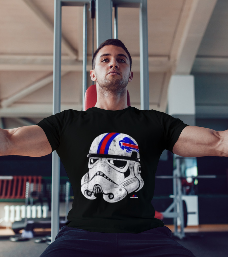 Buffalo Bills Storm Trooper Helmet Mafia T-Shirt