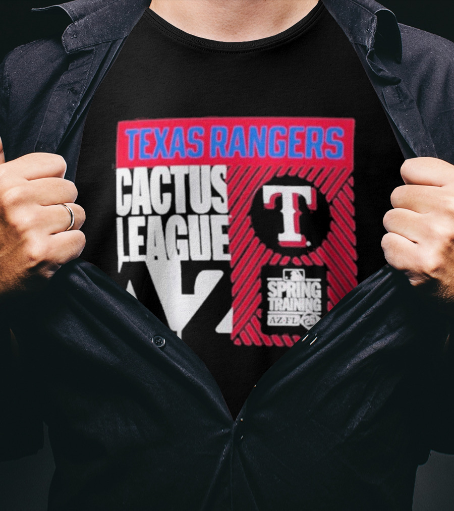 Texas Rangers Cactus League AZ Spring Training 2026 T-Shirt