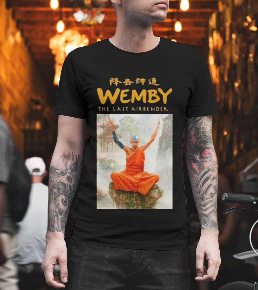 Wemby The Last Airbender Avatar Parody Monk T-Shirt
