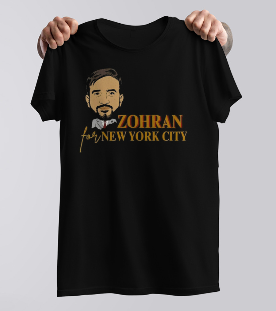 Zohran For New York City 2025 Campaign T-Shirt