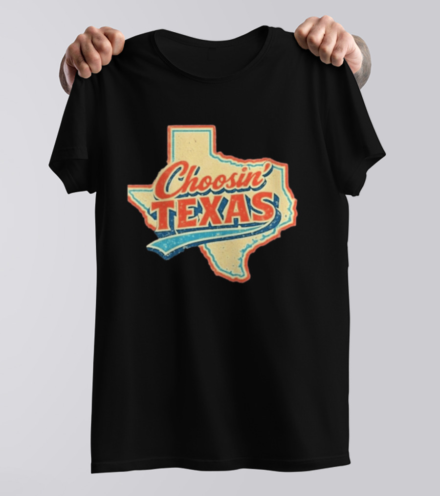 Choosin' Texas Map T-Shirt