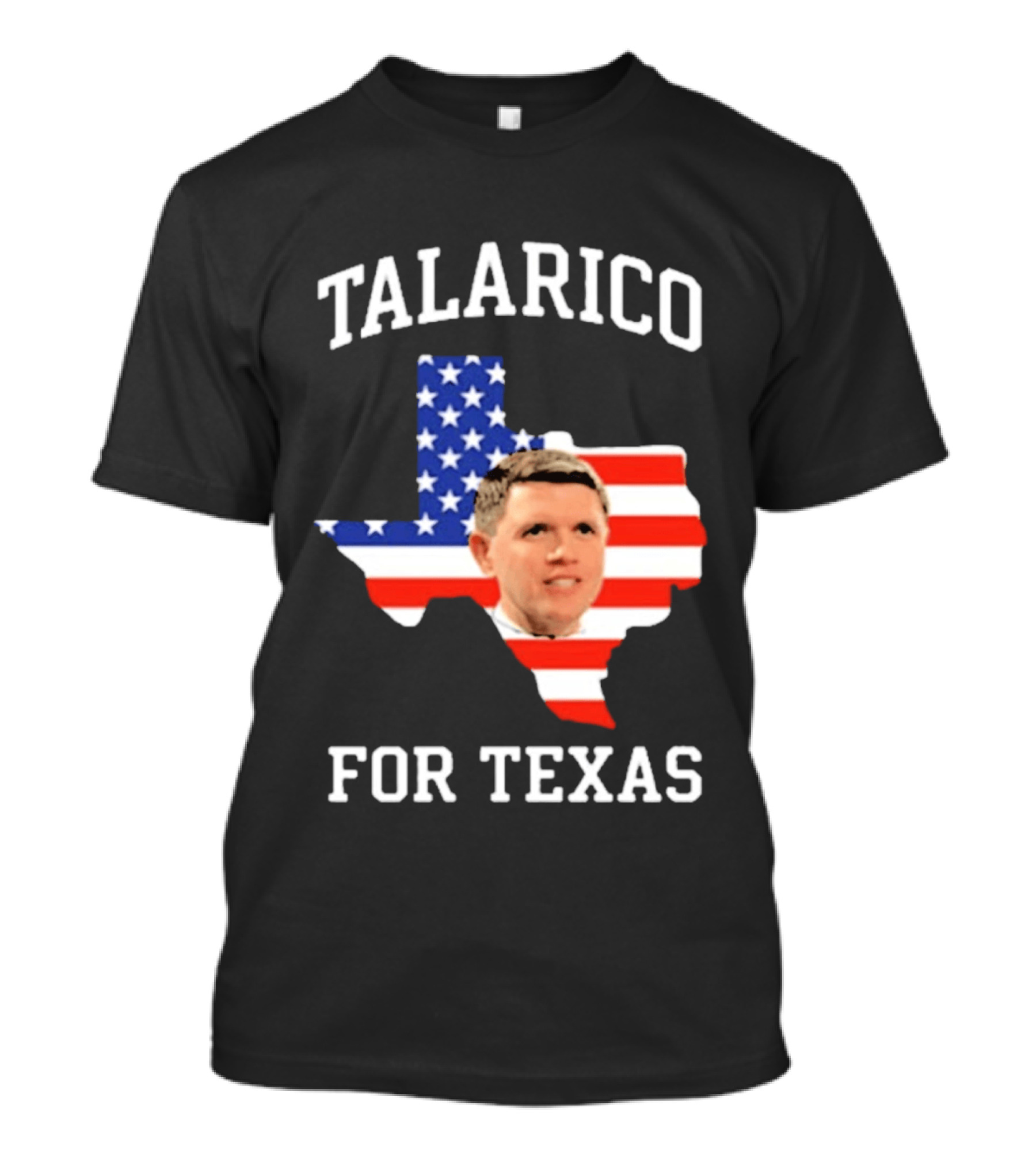 Talarico For Texas American Flag Campaign T-Shirt