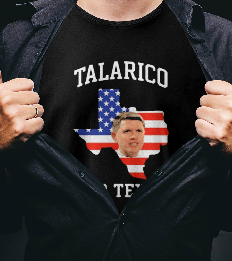 Talarico For Texas American Flag Campaign T-Shirt