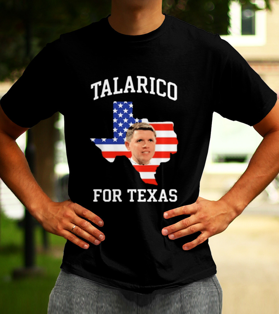 Talarico For Texas American Flag Campaign T-Shirt