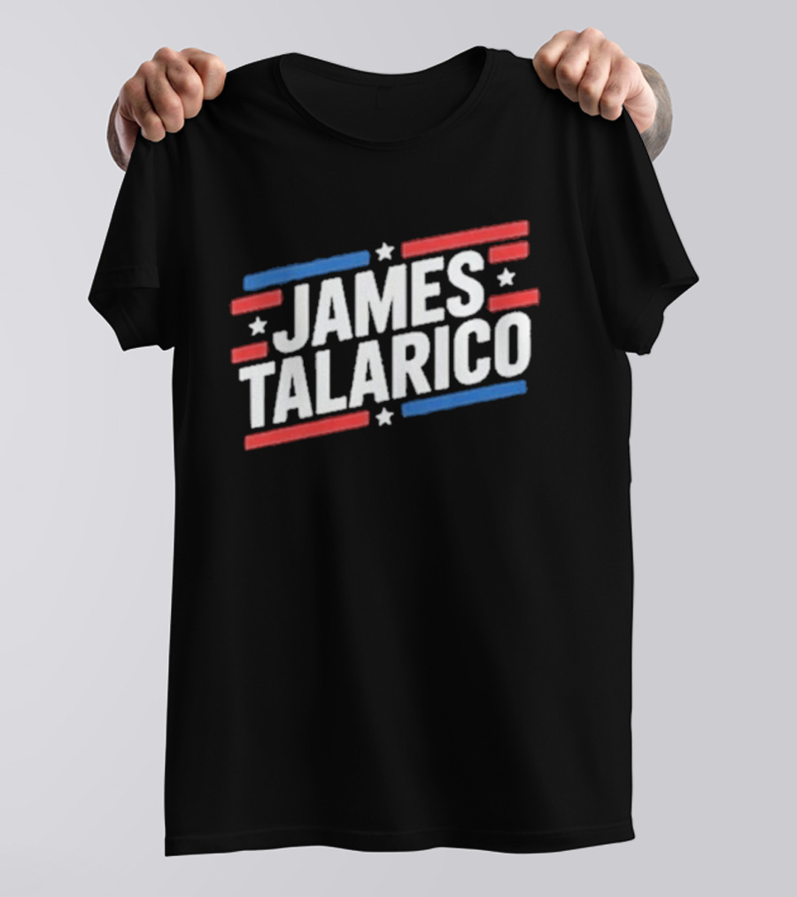 James Talarico Texas Political Red White Blue Campaign T-Shirt
