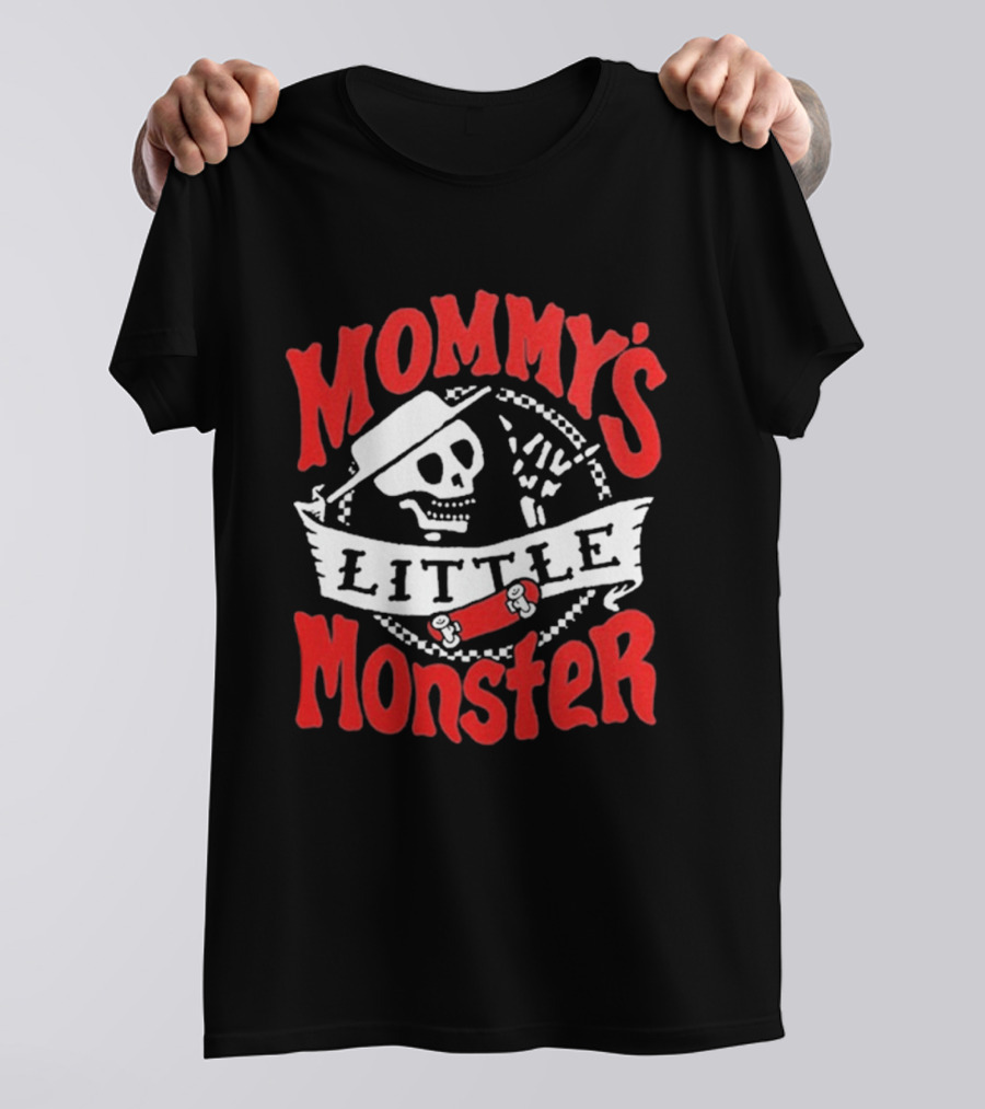 Social Distortion Mommy's Little Monster Skull Skeleton Rockabilly T-Shirt