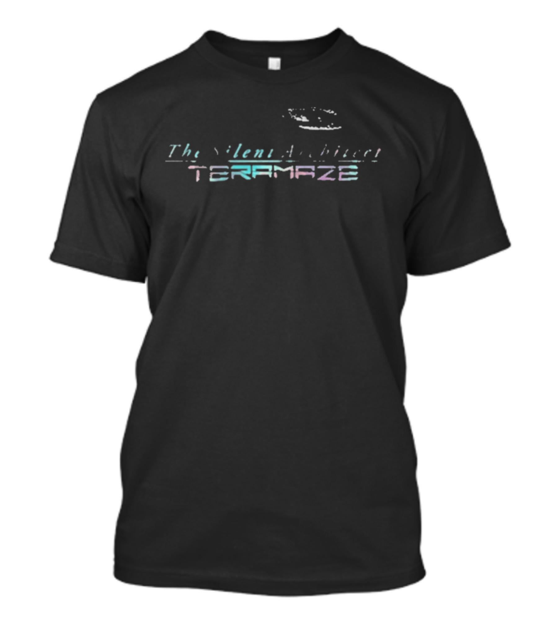 Tera Maze The Silent Architect Retro Vaporwave Aesthetic T-Shirt