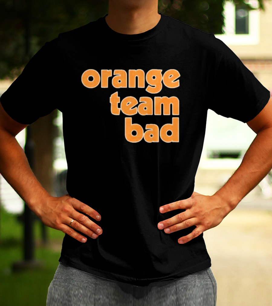 Orange Team Bad Houston Astros Navy Blue Ships Free T-Shirt