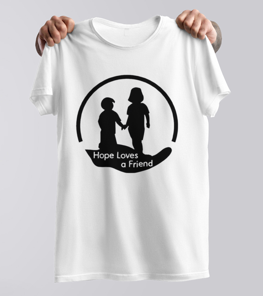 Andrew Cha Cha Real Smooth Hope Loves A Friend Twin T-Shirt