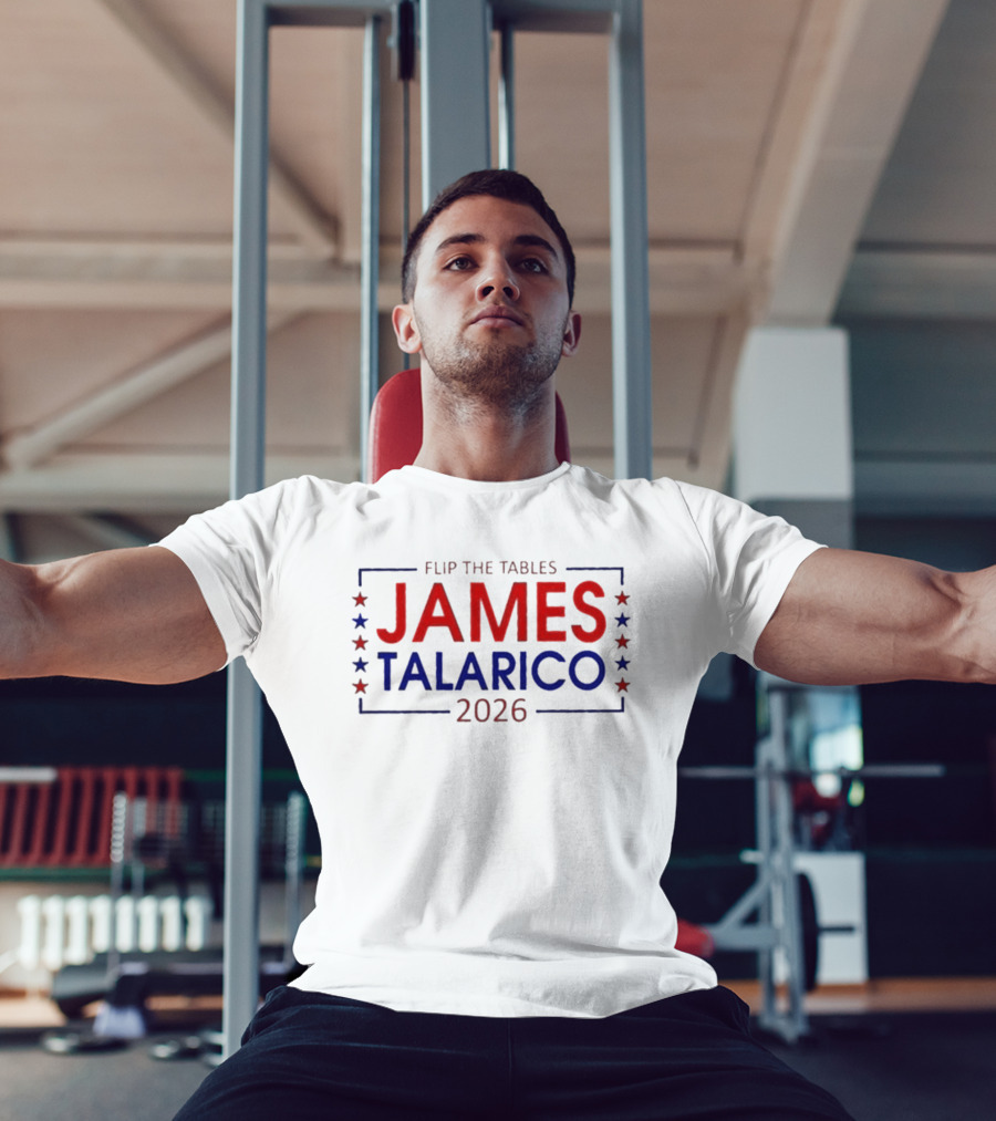 Flip The Tables James Talarico 2026 Senate T-Shirt