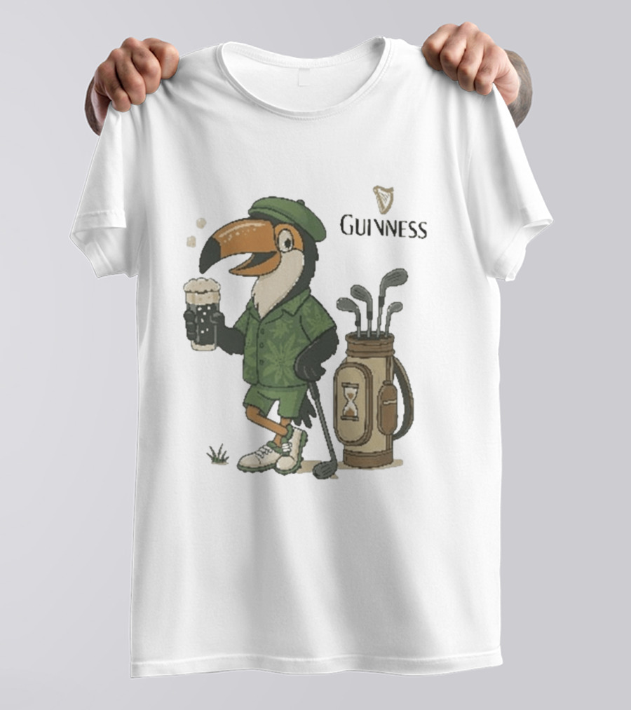 Guinness Toucan Golf Beer St Patrick's Day T-Shirt