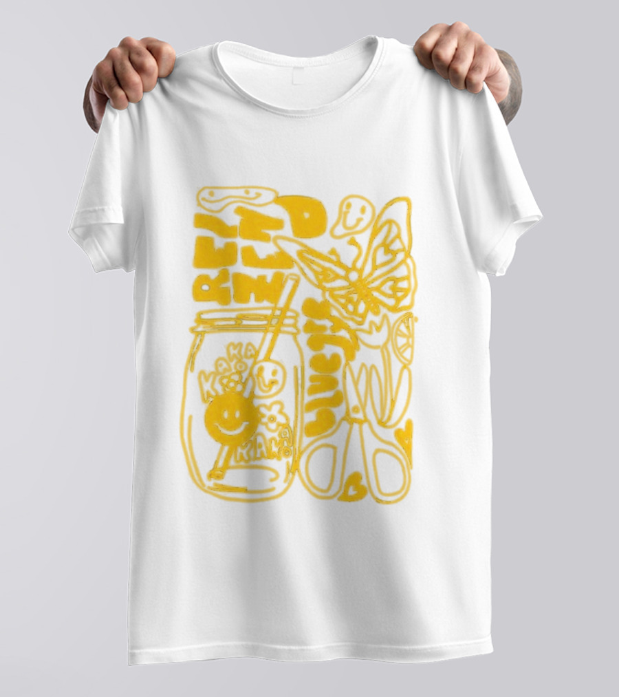 Jessie Kakao Read Dream Nothing Summer Butterfly Sunshine T-Shirt
