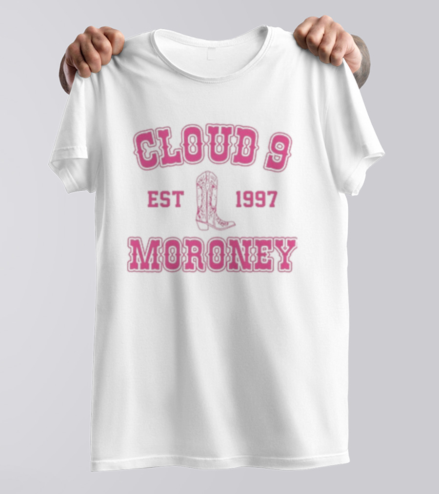 Cloud 9 Est 1997 Moroney Tour Cowboy Boot T-Shirt