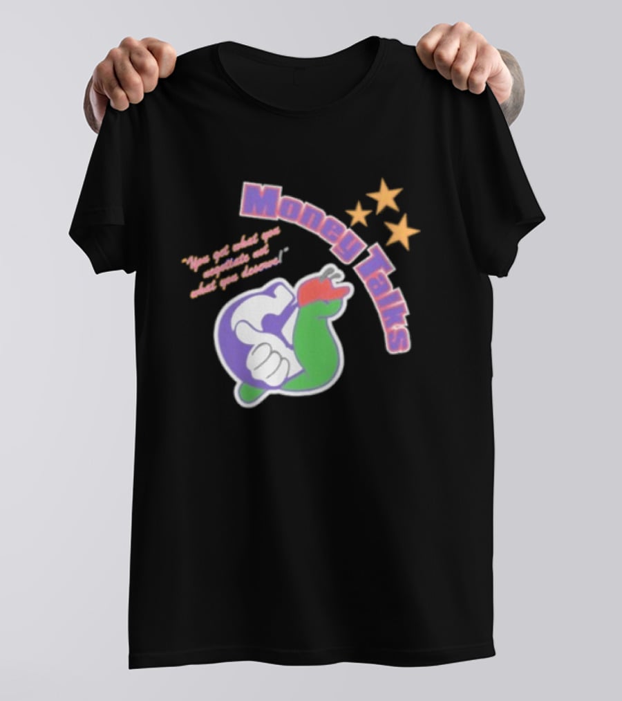 Goodtalk X Slowbucks Money Talks Five Star T-Shirt