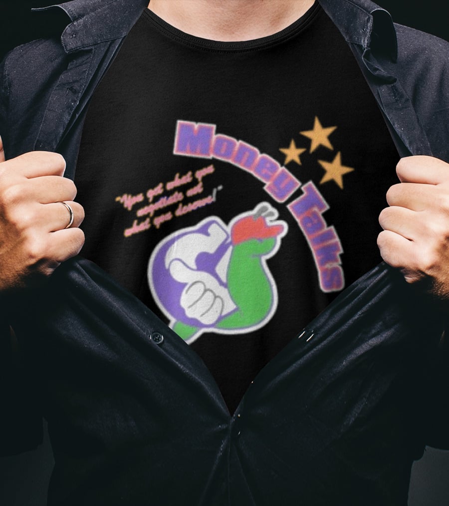 Goodtalk X Slowbucks Money Talks Five Star T-Shirt