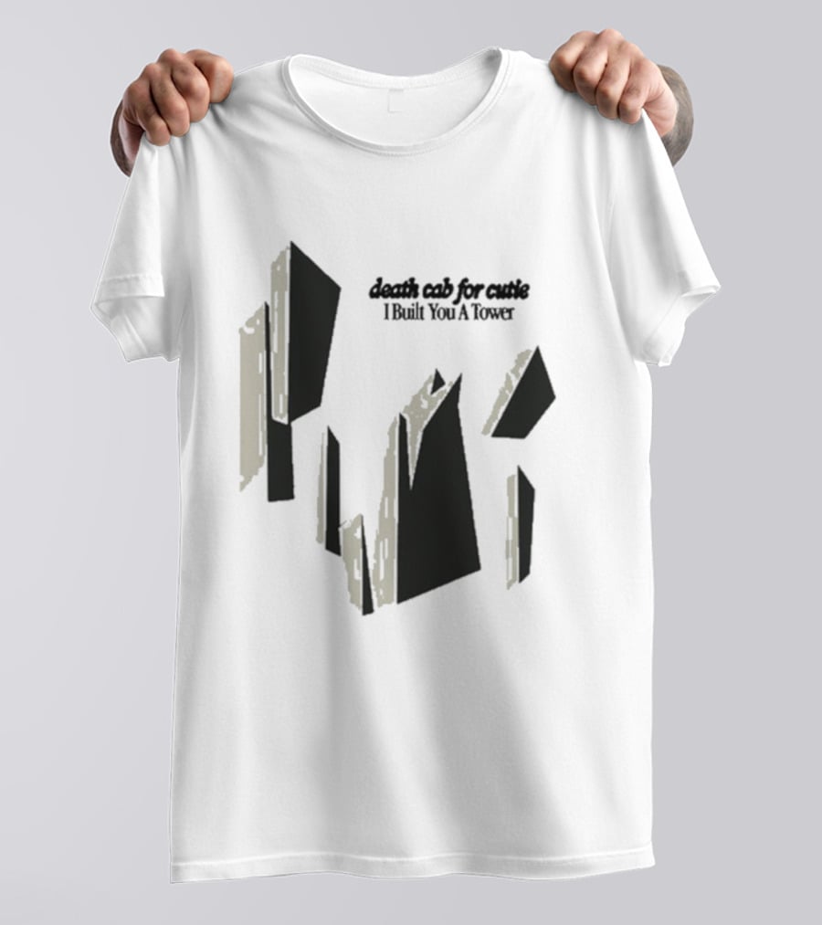 Death Cab For Cutie I Built You A Tower 2026 Abstract Architecture T-Shirt