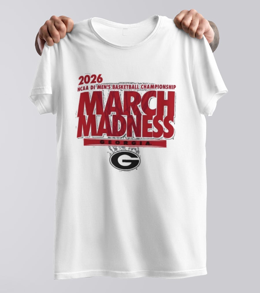 Georgia 2026 NCAA DI Men's Basketball Championship March Madness T-Shirt