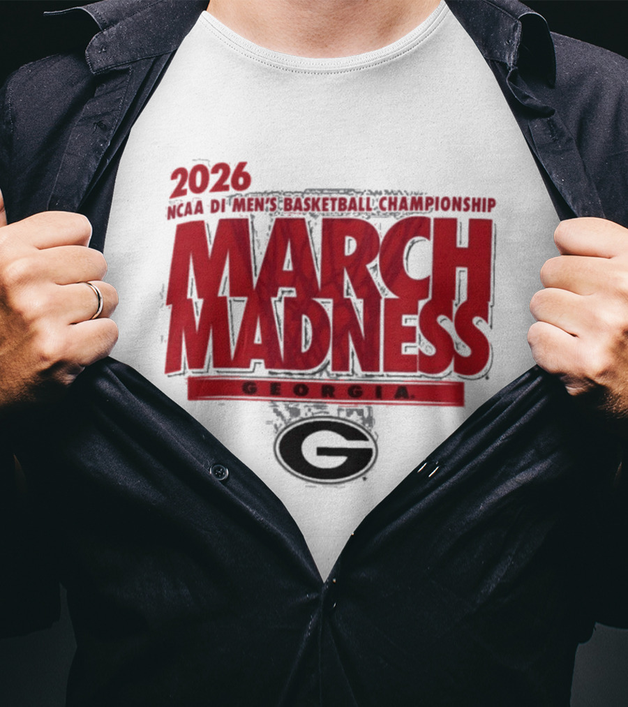 Georgia 2026 NCAA DI Men's Basketball Championship March Madness T-Shirt