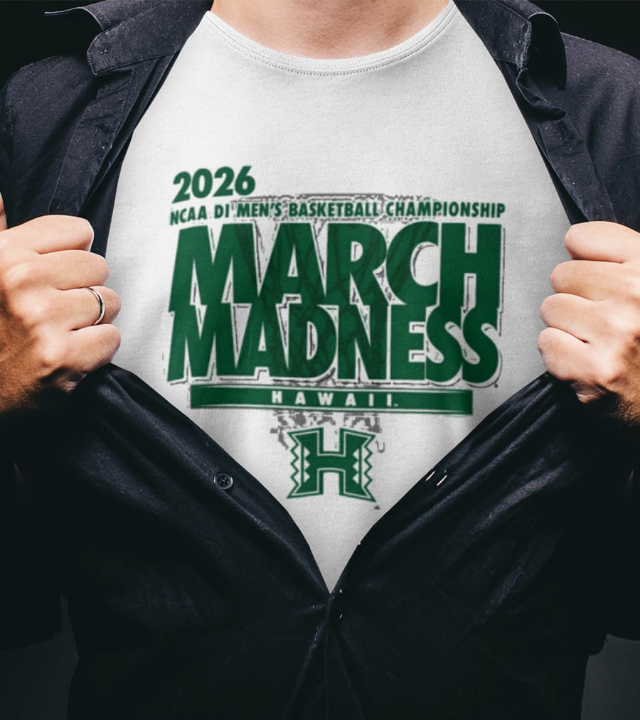 2026 NCAA Men's Basketball Championship March Madness Hawaii T-Shirt