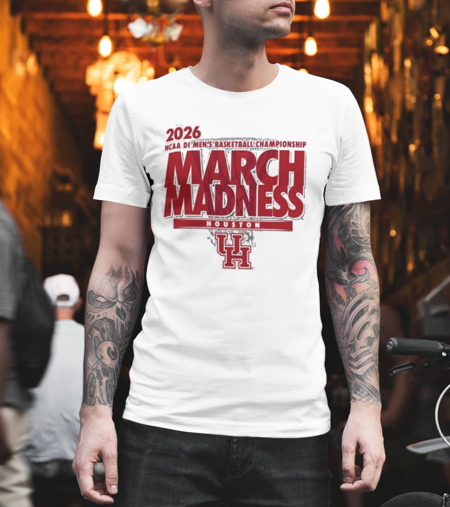 2026 NCAA Men's Basketball Houston March Madness UH T-Shirt