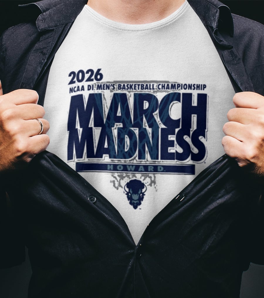 2026 NCAA Men's Basketball Championship March Madness Howard T-Shirt