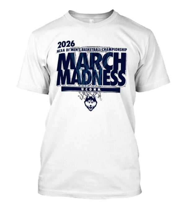 2023 NCAA Men's Basketball Championship March Madness UConn Huskies T-Shirt