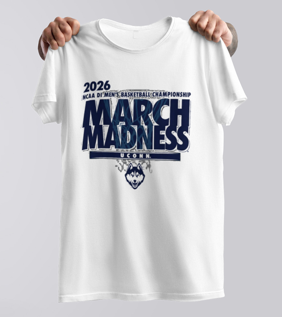 2023 NCAA Men's Basketball Championship March Madness UConn Huskies T-Shirt