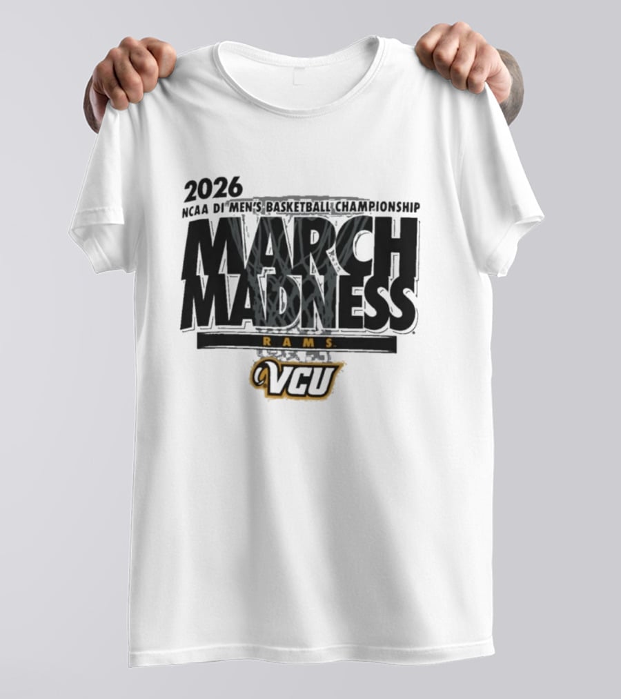 2026 NCAA DI Men's Basketball Championship March Madness VCU Rams T-Shirt