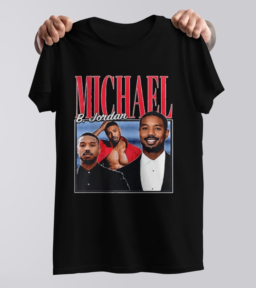 Michael B. Jordan Iconic Style And Charisma T-Shirt