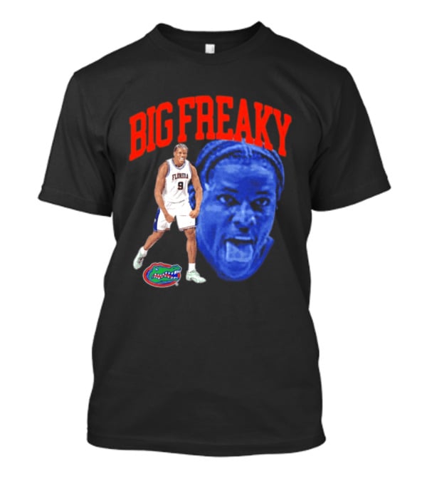 Florida Gators Rueben Chinyelu Big Freaky NBA Player Action T-Shirt