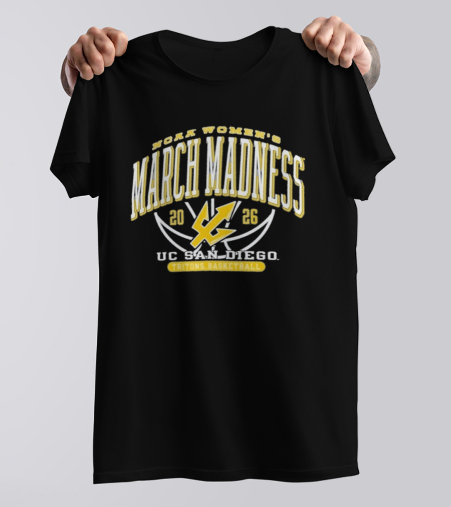 UC San Diego Tritons Women's 2026 NCAA March Madness Basketball T-Shirt