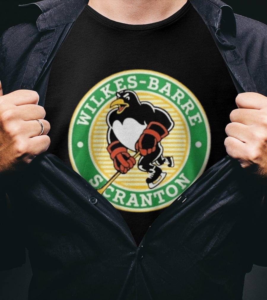 Wilkes Barre Scranton Penguins St Pat's Celebration 2026 Hockey Event T-Shirt