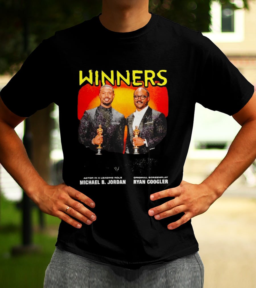 Winners Movie Award Michael B. Jordan Ryan Coogler Oscars T-Shirt