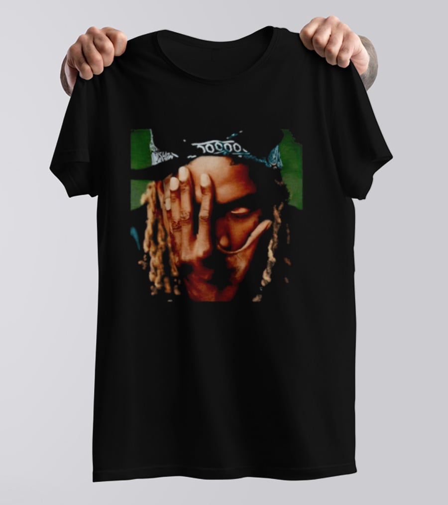 Fetty Wap Hand Over Face Dreadlocks T-Shirt