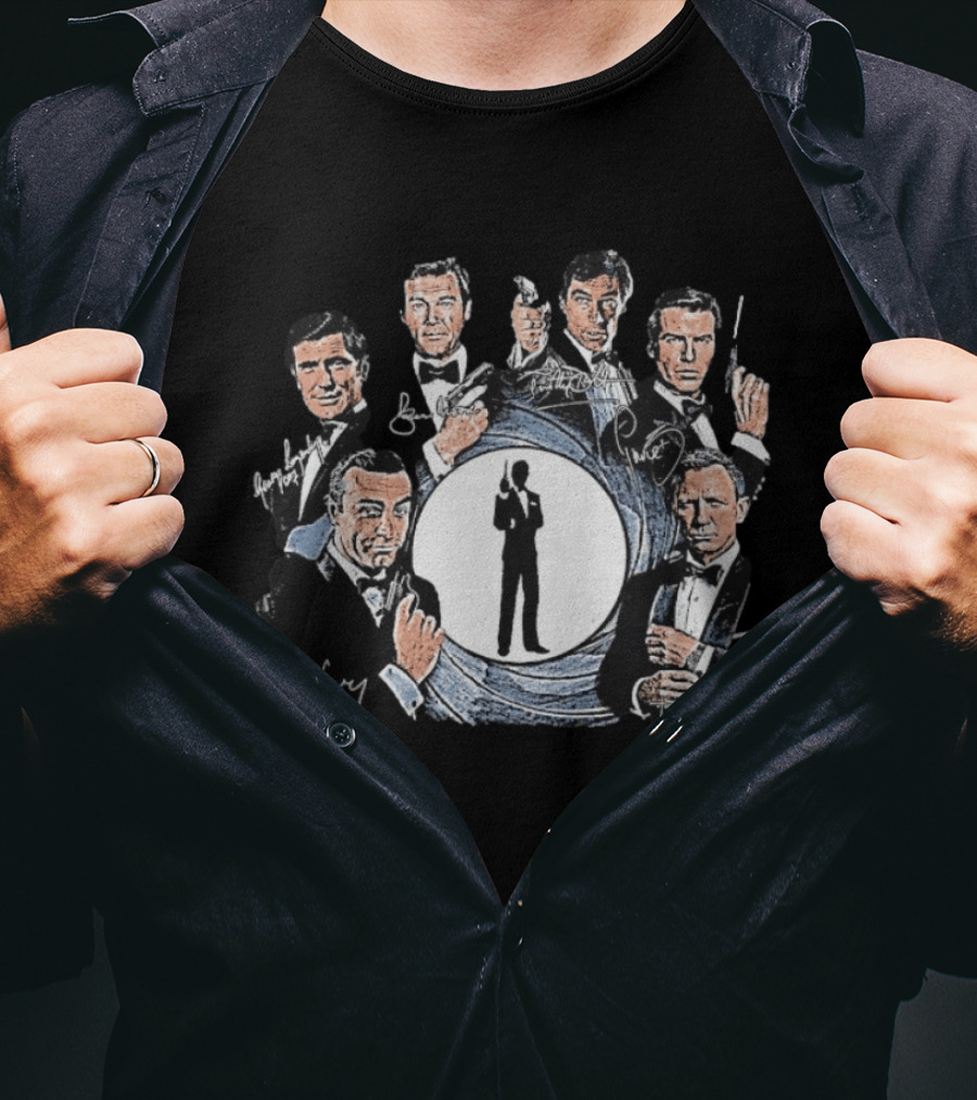 You Know His Name James Bond Movies Actors T-Shirt