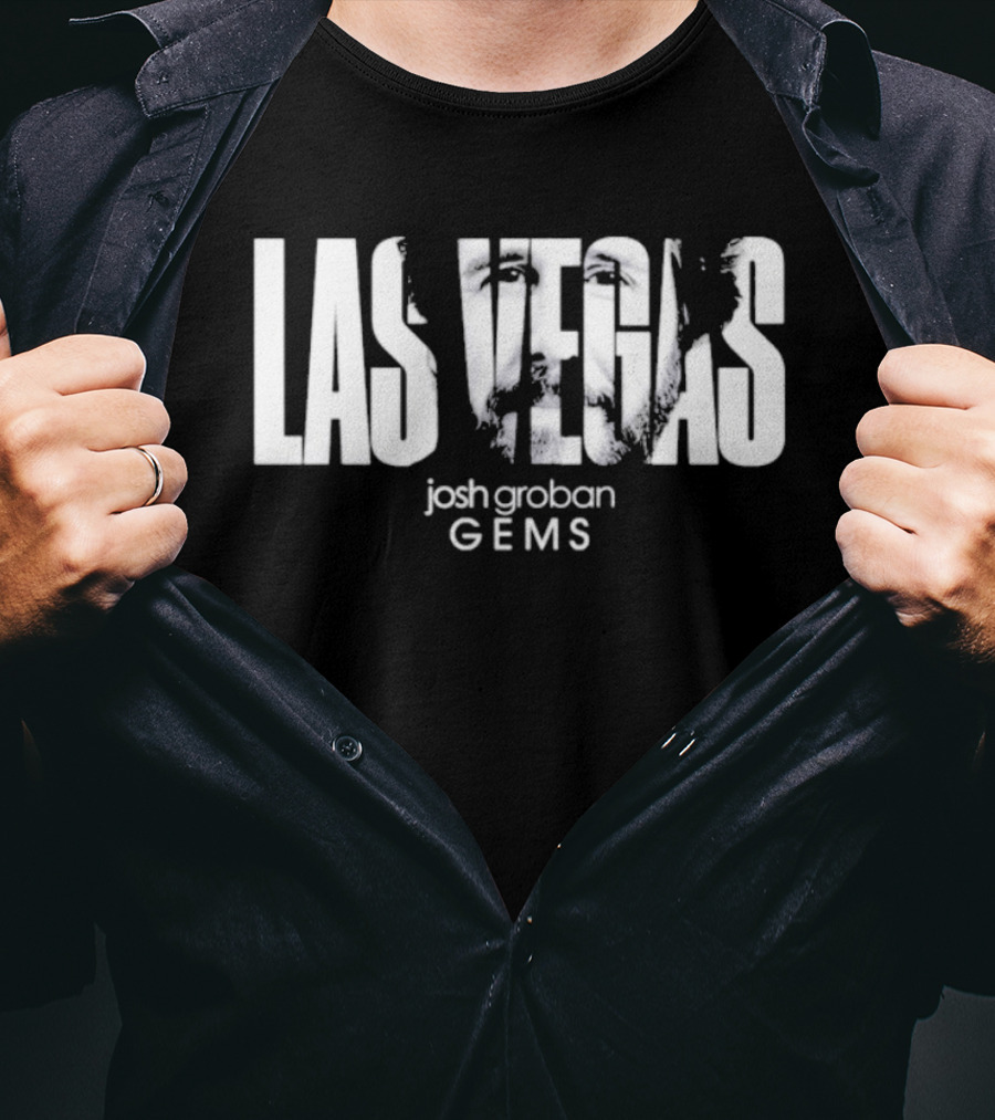 Las Vegas Josh Groban Gems Concert T-Shirt