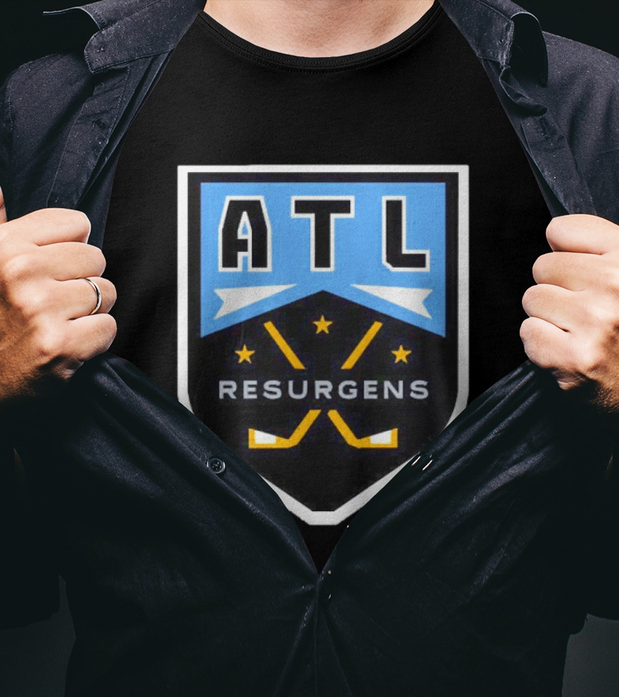 ATL Resurgens Atlanta Thrashers NHL Team King Of The South T-Shirt