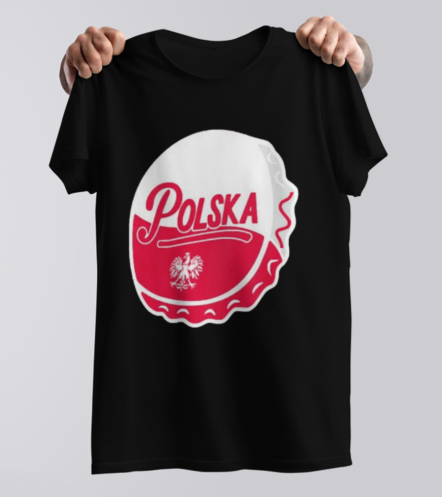 Polska Buffalo Bottle Cap Eagle T-Shirt