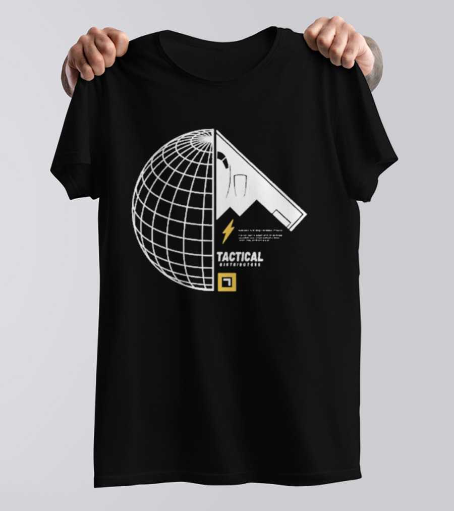 Tactical Distributors Core Network Globe And Lightning T-Shirt
