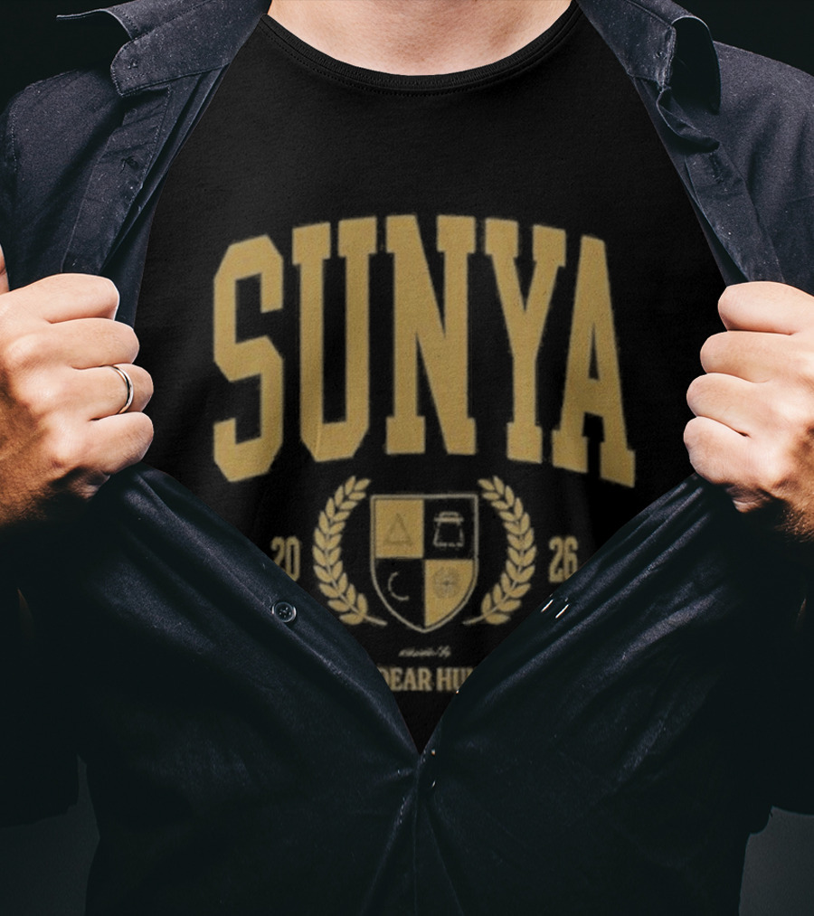 Sunya Collegiate 2006 The Dear Hunter Faded Crest T-Shirt