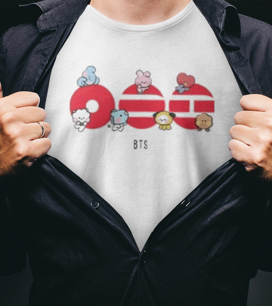BTS Arirang Tour 2026 BT21 Characters T-Shirt