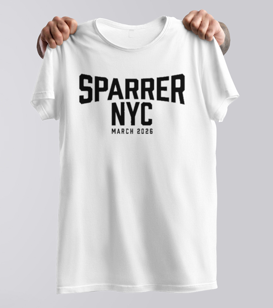 Sparrer NYC March 2026 Tour Cock Sparrer Paramount Brooklyn T-Shirt