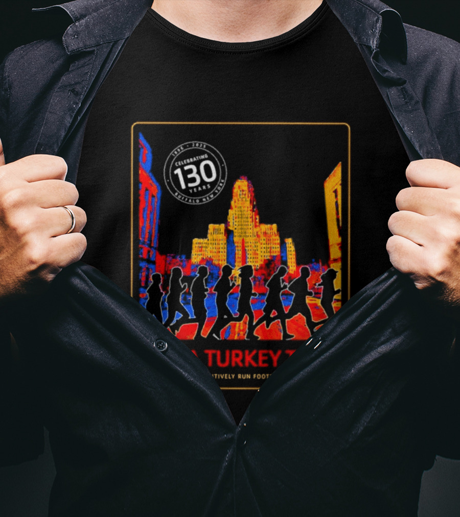 YMCA Turkey Trot 130 Years Oldest Consecutively Run Footrace In The World 2025 T-Shirt