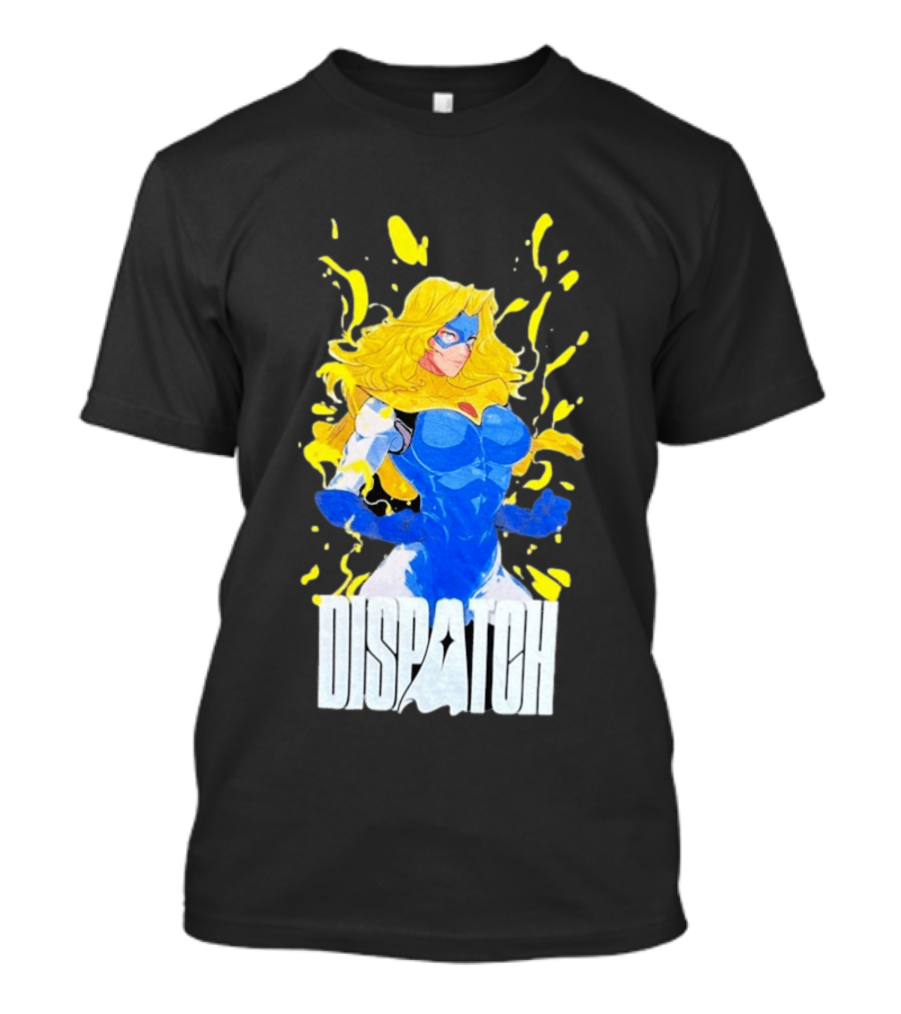 Dispatch Blonde Blue Heroic Character Blazer T-Shirt